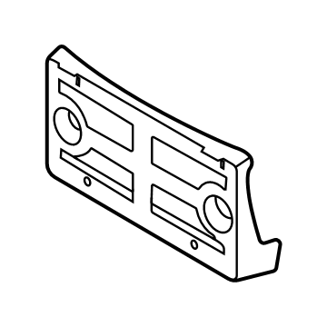 Ford KR3Z-17A385-AA License Bracket