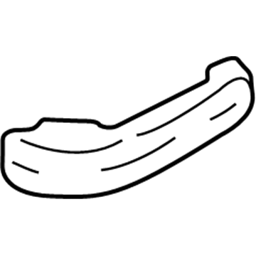 Hyundai 71553-25300 Gusset-Quarter Rear, LH
