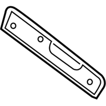Infiniti 88614-3JA1A Pad Assembly-Back Side, Seat