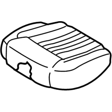 Hyundai 89100-D2FB0-NNI Cushion Assembly-Rear Seat, LH