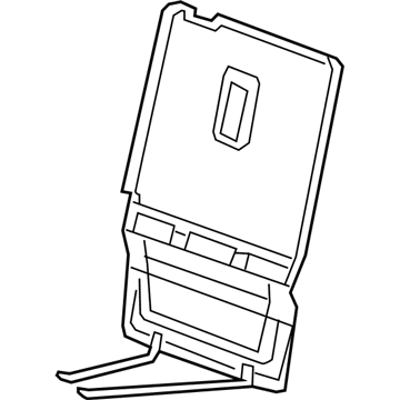 GM 84774543 CARPET-R/SEAT BK *BLACK