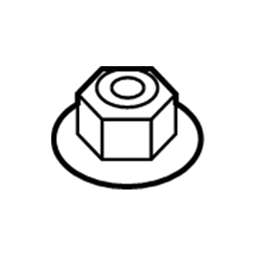 BMW 33-50-6-896-360 Hex Nut