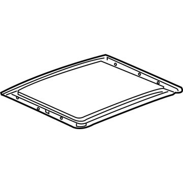 GM 22967971 Sunroof Glass