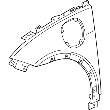 GM 42597814 Fender