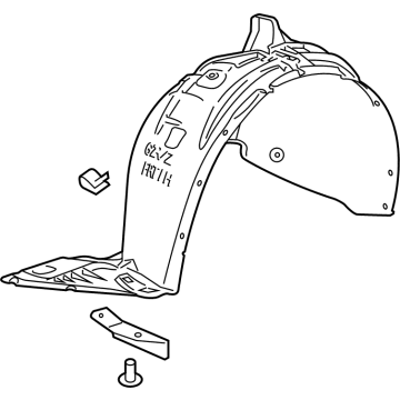 GM 42689378 Fender Liner