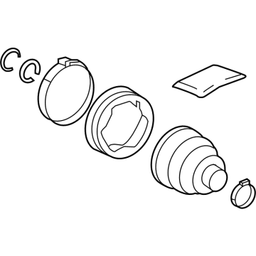 Lexus 04438-10120 Boot Kit, FR Drive S