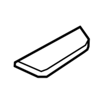 Kia 837141U500 Cap-Rear Door Pull Handle, L