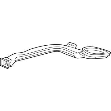 GM 60004363 Defroster Duct