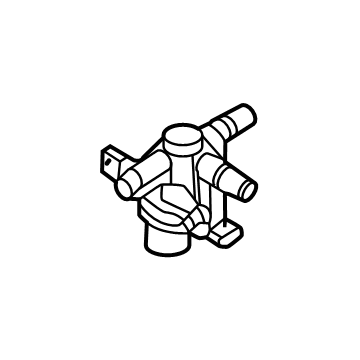 Kia 25660CV500 3WAY VALVE ASSY-COOL