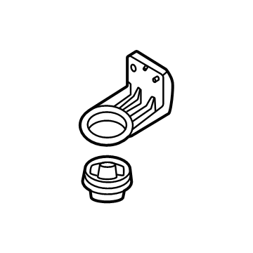 Kia 25333CV000 BRACKET ASSY-RADIATO