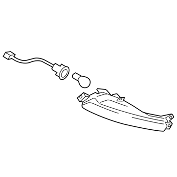 Infiniti 26550-1BA1C Lamp Assembly-Rear Combination, RH