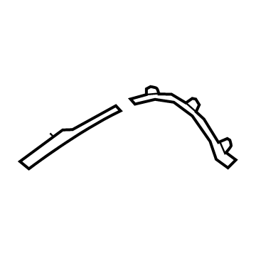 BMW 54-34-9-449-207 SET, TRIM PANEL, ROOF FRAME