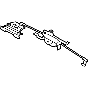BMW 54-34-9-449-201 LOCK, COMPLETE