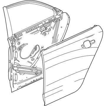 GM 84266927 Door Shell