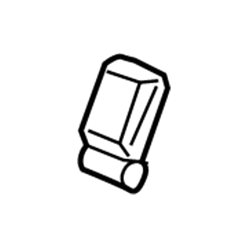 Honda 82242-SHJ-A01ZA Garnish, RR. Seat Lock Lever *G64L* (OLIVE)