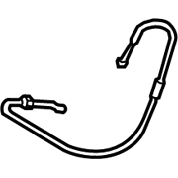 Honda 82236-SHJ-A01 Cable C, R. RR. Seat