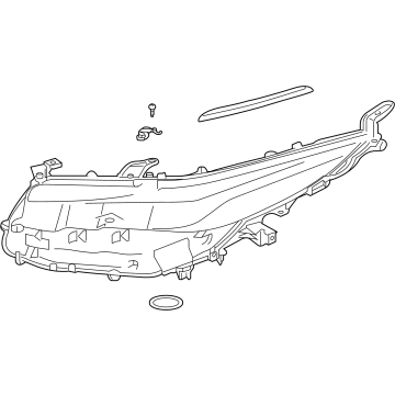 Toyota 81185-47801 Composite Headlamp