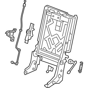 GM 85123807 Seat Back Frame