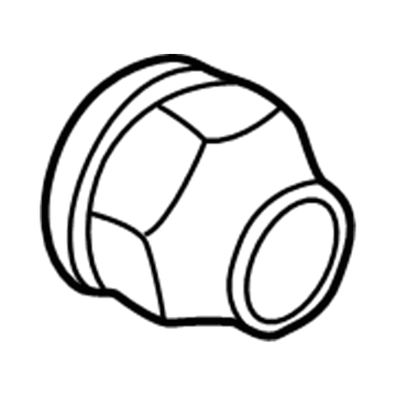 BMW 31-21-1-128-336 Collar Nut