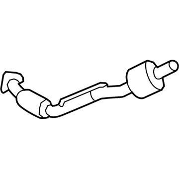 GM 20784217 3-Way Catalytic Convertor (W/ Exhaust Rear Manifold Pipe)