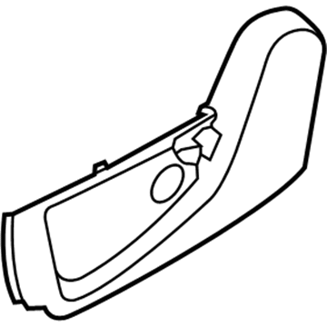 Nissan 87314-1JA4C Cover-Front Seat Cushion Outer