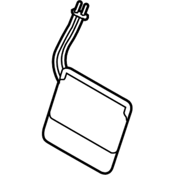 BMW 52-10-7-213-761 Lordosis Pad