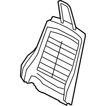 BMW 52-10-9-176-149 Backrest Frame, Sports Seat