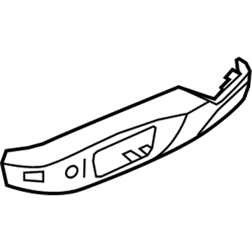 BMW 52-10-7-217-177 Seat Trim, Outer Left