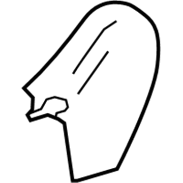 Honda 81248-TBA-A01ZA Cover R, R*NH900L*