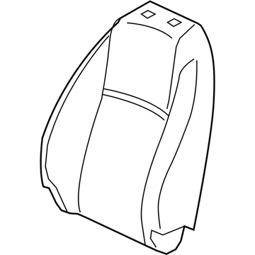 Honda 81127-TBA-A51 Pad, R. FR. Seat-Back
