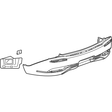 GM 85170387 Bumper Cover