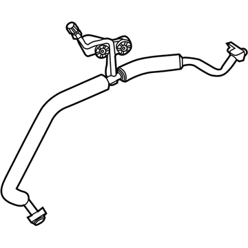BMW 64-50-9-181-833 Suction Pipe