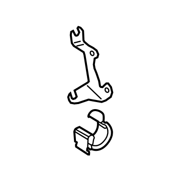 BMW 18-32-8-664-540 HOLDER CATALYTIC CONVERTER N