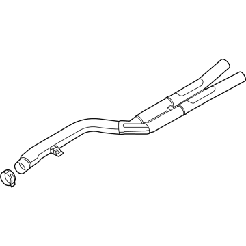 BMW 18-30-5-A08-6B8 FRONT PIPE