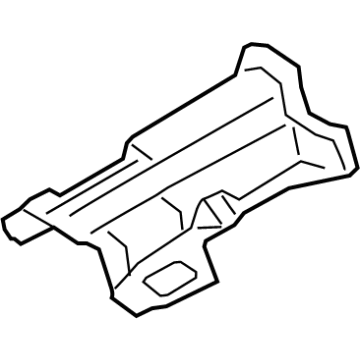 BMW 51-48-7-447-181 FUEL TANK HEAT INSULATION