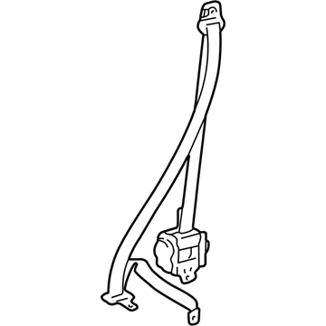 Toyota 73210-47030-B0 Belt & Retractor