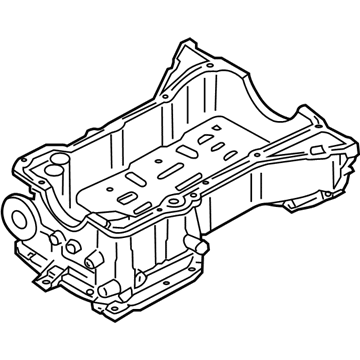 Nissan 11110-9BF0A Pan Assy Oil