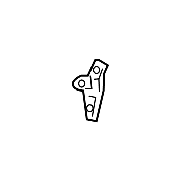 Lexus 53837-53020 Bracket, FR Side Pan