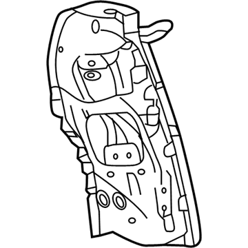 GM 84239933 Rear Pillar
