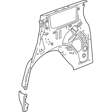 GM 84089164 Inner Quarter Panel