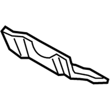 Lexus 55215-30220 Pad, Dash Panel Insulator, NO.3
