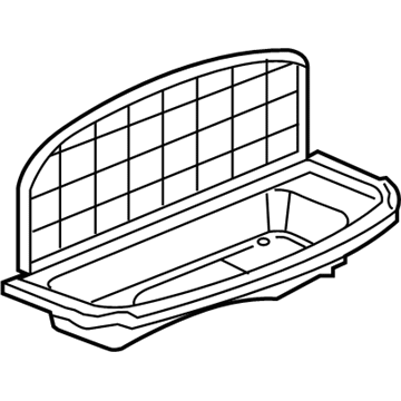 Mopar TW691DVAE Bin-Floor Cargo Organizer