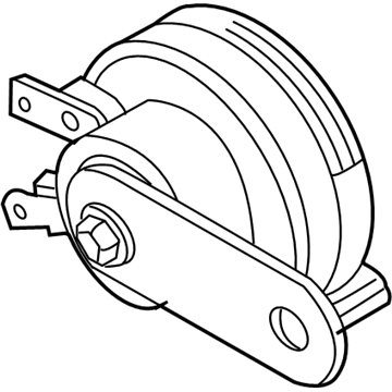 Nissan 25620-9BN1A Horn Assembly - Electric Low
