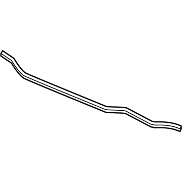 Acura 74213-TX4-A01 Rubber, Rear Hood Seal