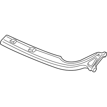 Nissan 62030-7Z800 Reinforce-Front Bumper Center, Inner