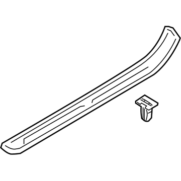 BMW 51-47-7-174-559 Cover, Entrance, Left