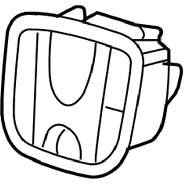 Honda 71124-SNA-A00 Base, FR. Emblem
