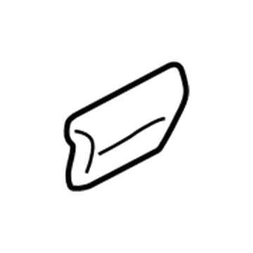 GM 88892069 Molding Asm, Quarter Panel Center- LH (Paint To Match)
