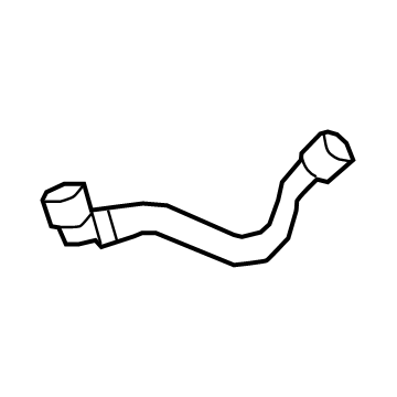 BMW 17-12-8-654-852 COOLANT RETURN LINE