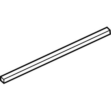 Honda 72835-SZA-A01 Weatherstrip, R. RR. Door (Inner)